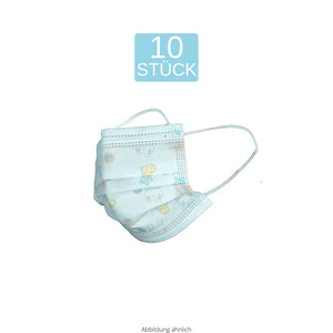 10er Pack Kinder-Einwegmasken - nicht medizinisch